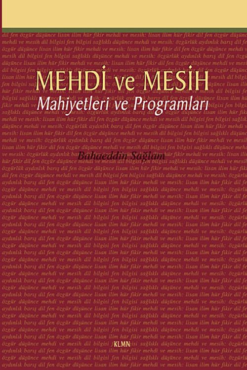 Mehdi ve Mesih Mahiyetleri ve Programları
