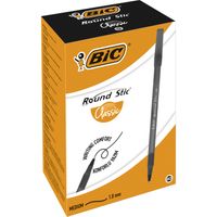 Bic Round Stic Tükenmez Siyah 60'Lı Kutu