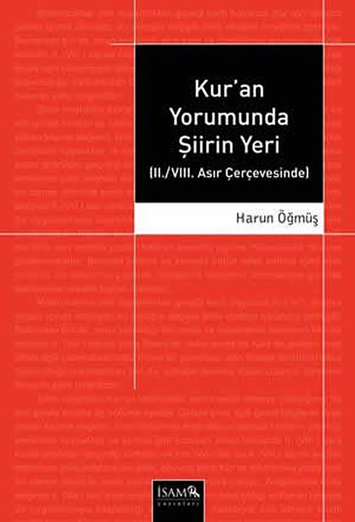 Kur'an Yorumunda Şiirin Yeri (II./VIII. Asır Çerçevesinde)