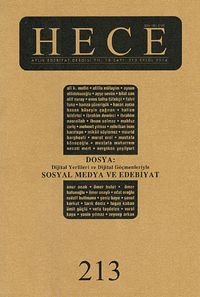 Sayı:213 Eylül 2014 Hece Aylık Edebiyat Dergisi