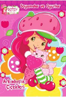 Çilek Kız Boyamalar ve Oyunlar / Arkadaşlık Çiçekleri