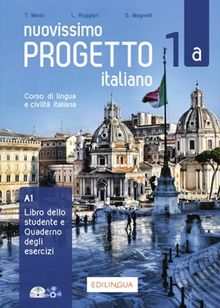 Nuovissimo Progetto italiano 1a (Libro+Quaderno+Esercizi interattivi+DVD+CD)