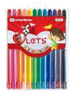 Çevirmeli Mum boya (12 Renk)