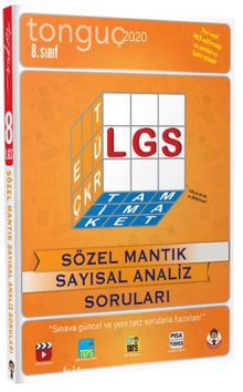 8.Sınıf LGS Sözel Mantık Sayısal Analiz Soruları - Kolektif
