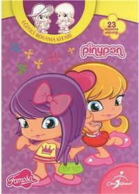 Pinypon Eğlenceli Boyama Kitabı Mor