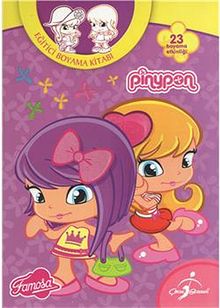 Pinypon Eğlenceli Boyama Kitabı Mor