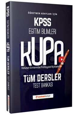 2020 KPSS Kupa Konu Konu Test Bankası Eğitim Bilimleri Tüm Dersler