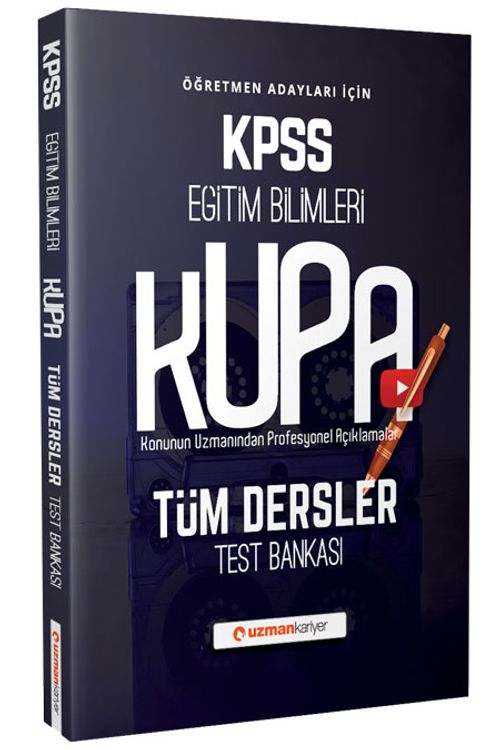 2020 KPSS Kupa Konu Konu Test Bankası Eğitim Bilimleri Tüm Dersler