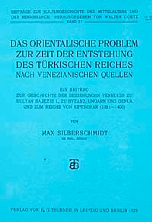 Orientalische Problem (1381-1400)