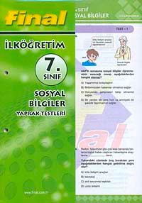 7. Sınıf Sosyal Bilgiler Yaprak Testleri