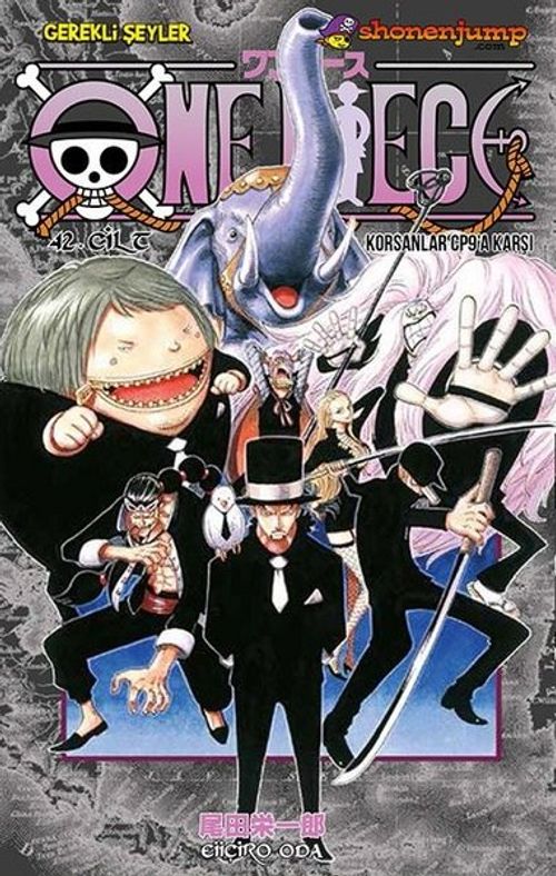 One Piece 42. Cilt / Korsanlar CP9'a Karşı