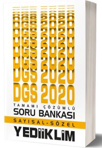 2020 DGS Sayısal Sözel Tamamı Çözümlü