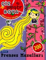 Prenses Masalları / Çiz Yapıştır Boya