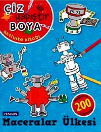 Maceralar Ülkesi / Çiz Yapıştır Boya