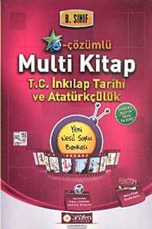 8. Sınıf e-Çözümlü Multi Kitap İnkılap Tarihi ve Atatürkçülük Yeni Nesil Soru Bankası