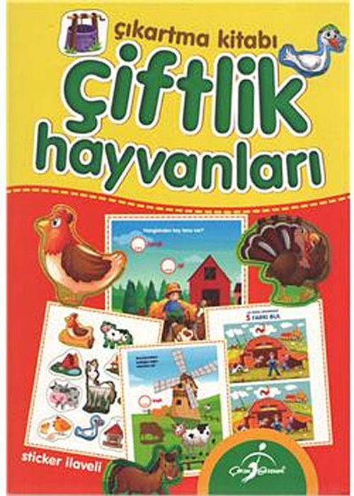 Çiftlik Hayvanları Çıkartma Kitabı