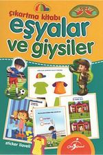 Eşyalar Ve Giysiler Çıkartma Kitabı