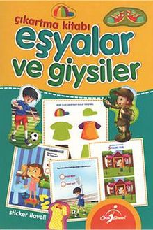 Eşyalar Ve Giysiler Çıkartma Kitabı
