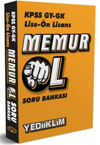 KPSS GY-GK Lise-Ön Lisans Memur Ol Soru Bankası
