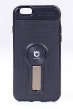 Telefon Kılıfı - Apple iPhone 6 - 6S  - Mat Siyah - Dore Ayaklı (TMS-002)