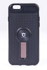 Telefon Kılıfı - Apple iPhone 6 - 6S  - Mat Siyah - Gül Kurusu Ayaklı (TMS-003)