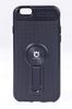 Telefon Kılıfı - Apple iPhone 6 - 6S  - Mat Siyah - Siyah Ayaklı (TMS-005)