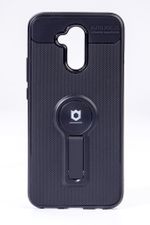 Telefon Kılıfı - Huawei Mate 20 Lite  - Mat Siyah - Siyah Ayaklı (TMS-030)