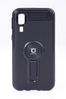 Telefon Kılıfı - Samsung Galaxy A2 Core  - Mat Siyah - Siyah Ayaklı (TMS-045)