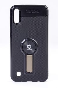 Telefon Kılıfı - Samsung Galaxy A10  - Mat Siyah - Dore Ayaklı (TMS-047)