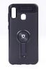 Telefon Kılıfı - Samsung Galaxy A20 - A30  - Mat Siyah - Siyah Ayaklı (TMS-055)