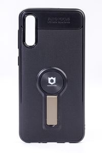 Telefon Kılıfı - Samsung Galaxy A50 - Mat Siyah - Dore Ayaklı (TMS-057)