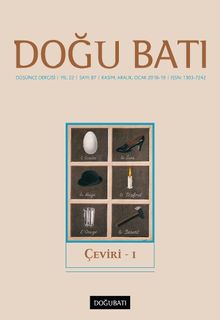 Doğu Batı Sayı: 87 Kasım, Aralık, Ocak 2018-19 Ağustos 2019