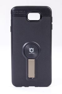 Telefon Kılıfı - Samsung Galaxy J7 Prime  - Mat Siyah - Dore Ayaklı (TMS-077)