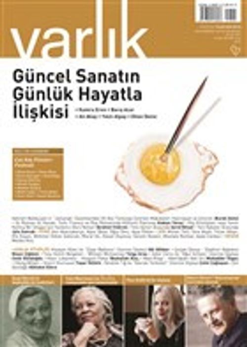 Varlık Aylık Edebiyat ve Kültür Dergisi Eylül 2019