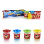 Hot Wheels Oyun Hamuru 4'lü Paket 4x100 Gr