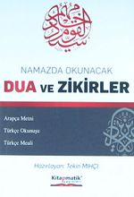 Namazda Okunacak Dua ve Zikirler (Arapça Metni-Türkçe Okunuşu-Türkçe Meali)