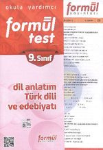 9. Sınıf Dil Anlatım Türk Dili ve Edebiyatı Yaprak Test