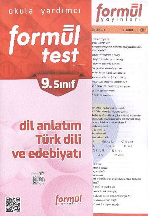 9. Sınıf Dil Anlatım Türk Dili ve Edebiyatı Yaprak Test