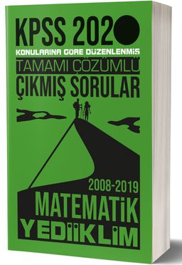 2020 KPSS Genel Yetenek Matematik Tamamı Çözümlü Konularına Göre Çıkmış Sorular