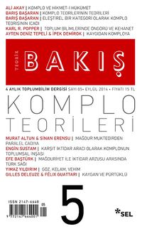 Teorik Bakış 4 Aylık Toplumbilim Dergisi Sayı:5 Eylül 2014