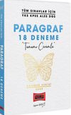 T&uuml;m Sınavlar İ&ccedil;in Paragraf Tamamı &Ccedil;&ouml;z&uuml;ml&uuml; 18 Deneme