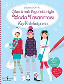 Çıkartmalı Kıyafetleriyle Moda Tasarımcısı - Kış Koleksiyonu