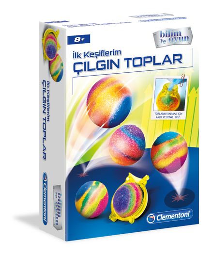 Clementoni İlk Keşiflerim - Çılgın Toplar (64552)