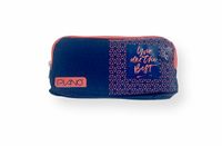 Çift Bölmeli Neon Kalem Çantası Lacivert