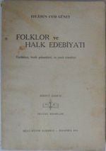 Folklor ve Halk Edebiyatı Kod: 7-H-9