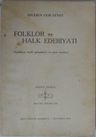 Folklor ve Halk Edebiyatı Kod: 7-H-9