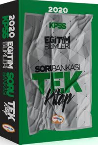 2020 KPSS Eğitim Bilimleri Tek Kitap Soru Bankası