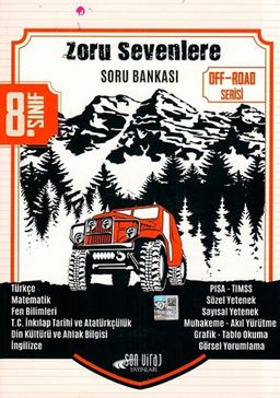 8. Sınıf Tüm Dersler Zoru Sevenlere Off Road Serisi Soru Bankası