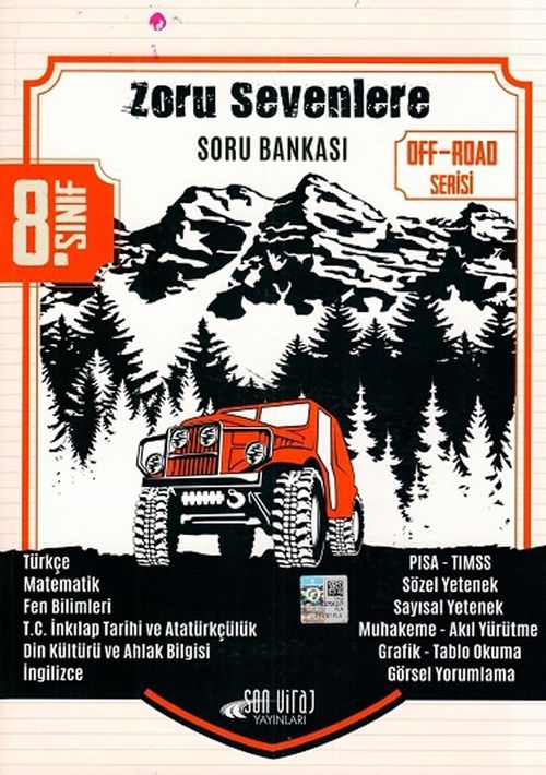 8. Sınıf Tüm Dersler Zoru Sevenlere Off Road Serisi Soru Bankası