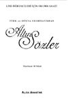 T&uuml;rk ve D&uuml;nya Edebiyatından Altın S&ouml;zler